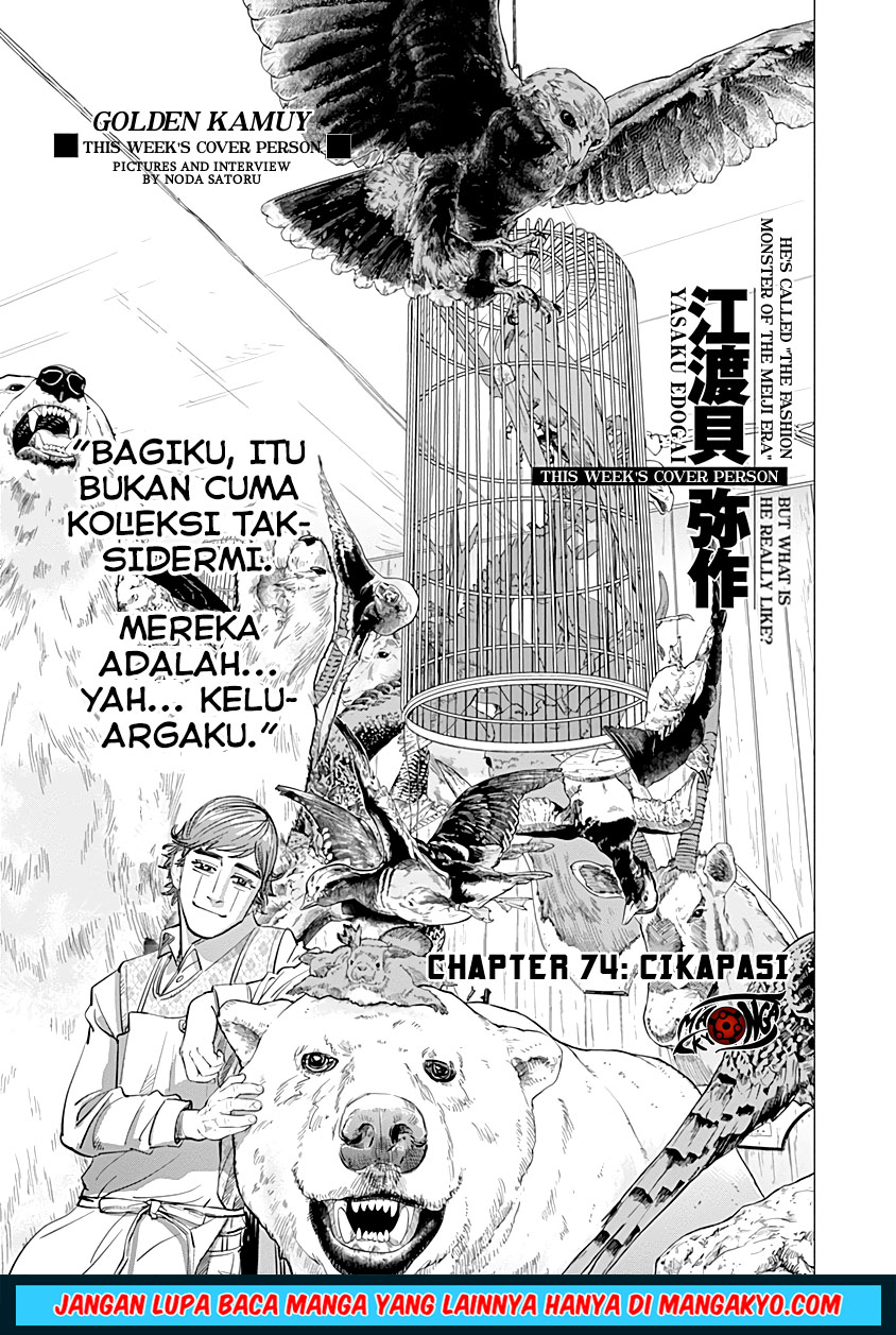 Golden Kamuy Chapter 74 Gambar 1